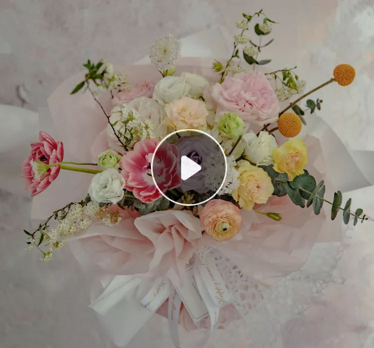 韩式花束设计与包装