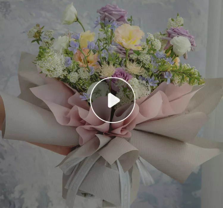 森系\自然风花束