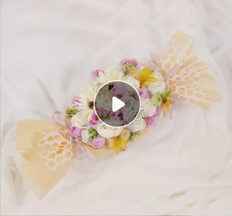 糖果花艺